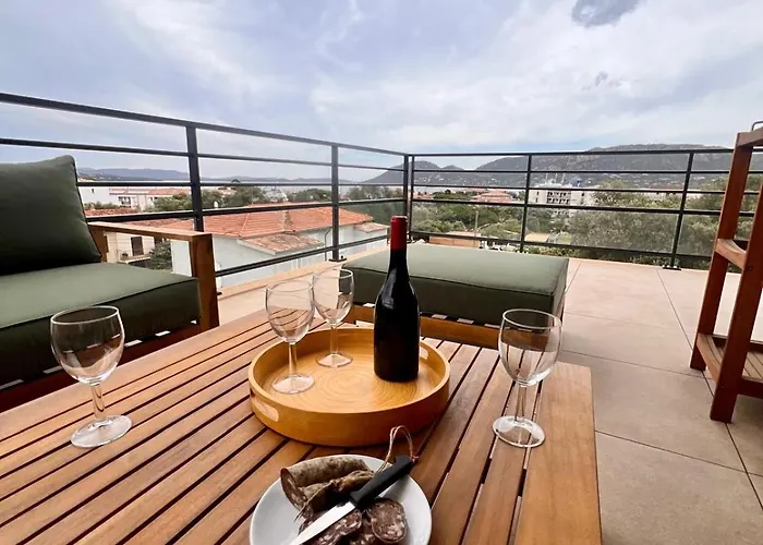 شقة Casa Vista Splendide Vue Sur Le Golfe بورتو فيكشْيو